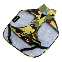 Dryrobe Dog Robe in Camo Grey