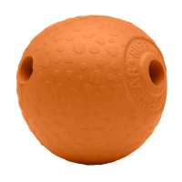 Ruffwear Huckama Rubber Throw Toy - Campfire Orange