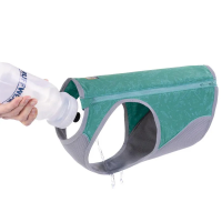 Ruffwear Swamp Cooler Zip Dog Cooling Vest - Aurora Teal