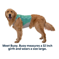 Ruffwear Swamp Cooler Zip Dog Cooling Vest - Aurora Teal