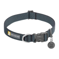 Ruffwear Hi & Light Lightweight Dog Collar - Basalt Grey