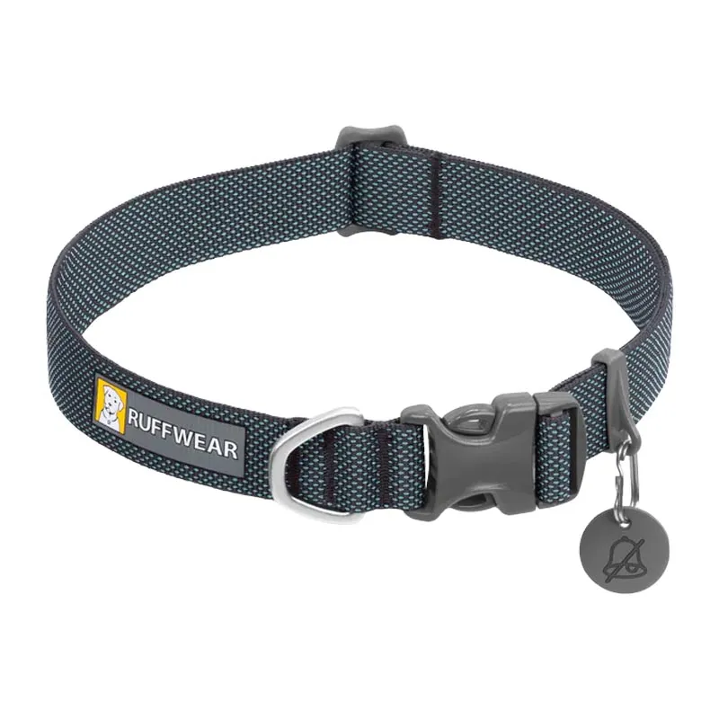 Ruffwear Hi & Light Lightweight Dog Collar - Basalt Grey