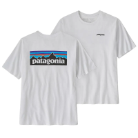 Patagonia Men's P-6 Logo Responsibili-Tee - White