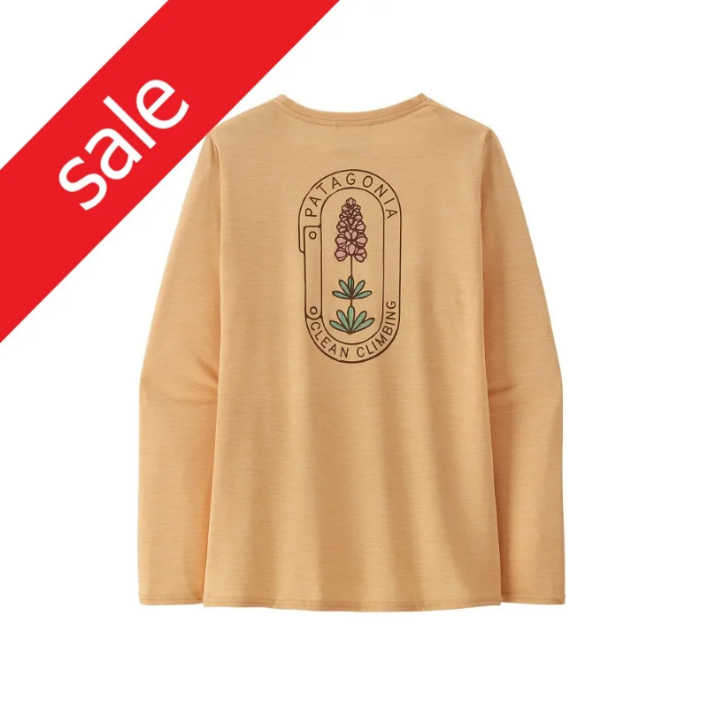 Patagonia Women's Long Sleeved Capilene Cool Daily Graphic Shirt - Lands