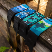 Injinji Artist Designed Men's Crew - Ridgelines