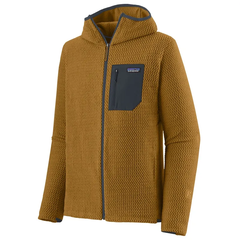 Patagonia Men's R1 Air Full-Zip Hoody - Raptor Brown