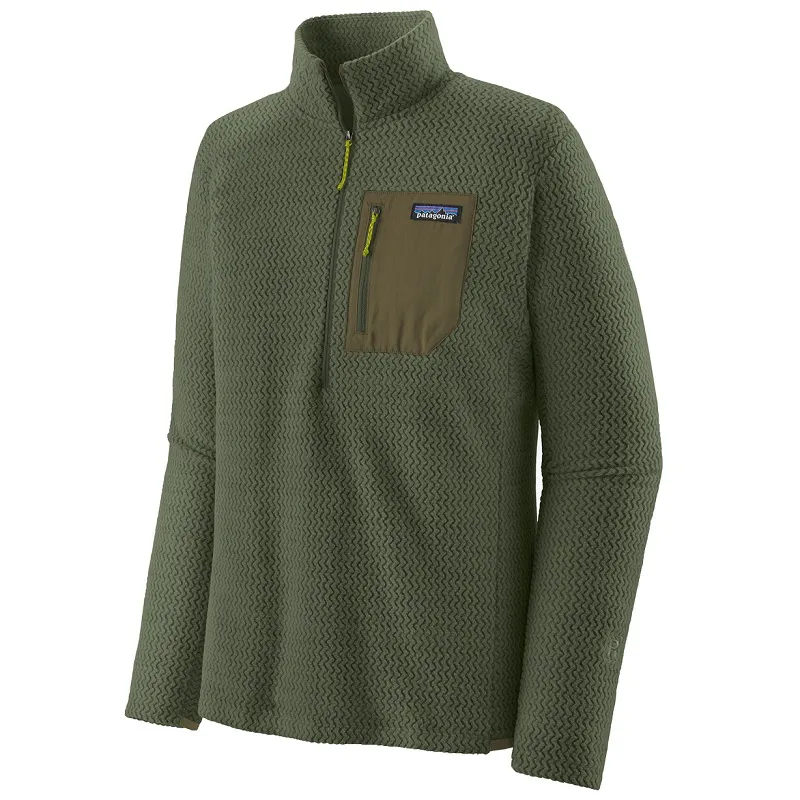 Patagonia Men's R1 Air Zip Neck - Torrey Pine Green