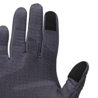 Black Diamond Gridtech Storm Hood Gloves - Carbon Glacier