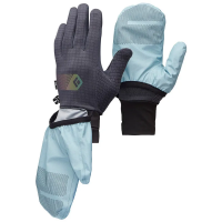 Black Diamond Gridtech Storm Hood Gloves - Carbon Glacier