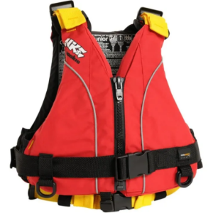 Nookie NKE Centre Zip Buoyancy Aid - Red / Yellow - Junior 