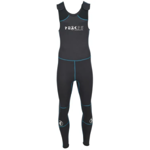 Peak PS Centre Long John - Black / Blue - Medium