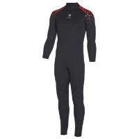 Crewsaver Centre 4mm One Piece Wetsuit - Black / Red - Large    