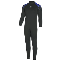 Centre 4mm One Piece Wetsuit - Black / Blue - Extra Lage 