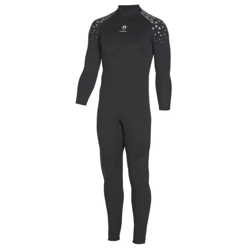 Centre 4mm One Piece Wetsuit - Black / Grey - Extra Lage 