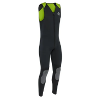 Palm Centre Longjohn - Black / Lime - XS (KXL)
