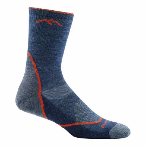 Darn Tough Men's Light Hiker Micro Crew Lightweight Hiking Sock - Denim