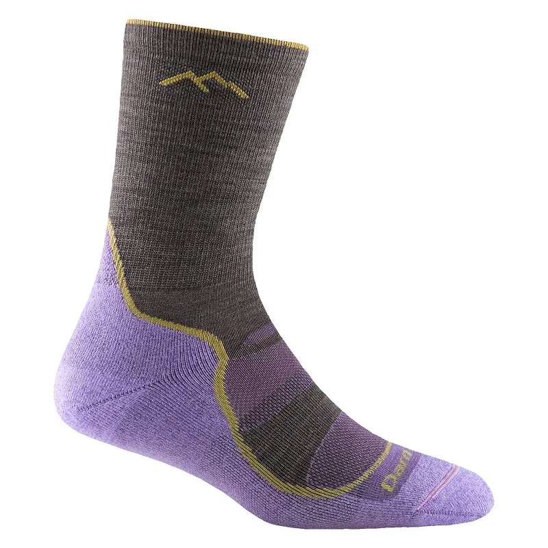 Darn Tough Women's Light Hiker Micro Crew Lightweight Hiking Sock - Taupe