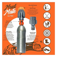 Mud Mate Ultra Cleaning Brush (with EXTRA STIFF BRISTLES)