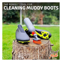 Mud Mate Ultra Cleaning Brush (with EXTRA STIFF BRISTLES)