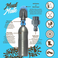 Mud Mate The Ultimate Boot and Shoe Cleaning Brush