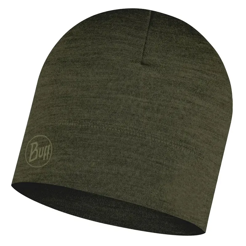 Buff Merino Lightweight Beanie - Solid Bark