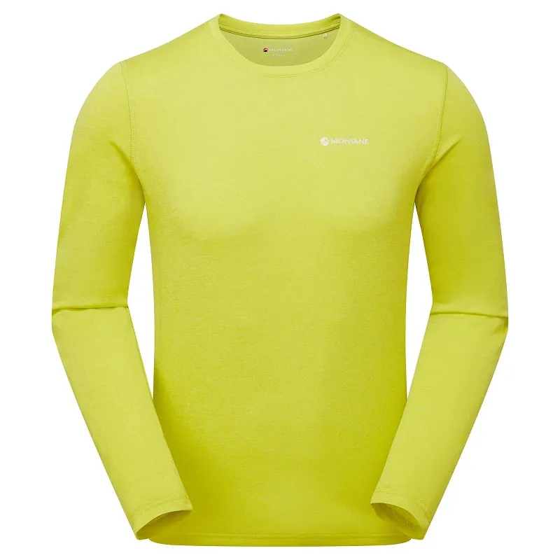 Montane Men's Dart Long Sleeve T-Shirt - Citrus Spring
