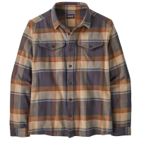 Patagonia Men's Fjord Flannel Shirt - Sunrise Ridge: Forge Grey
