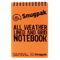 Snugpak Water Resistant Notebook - Orange 