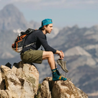 Darn Tough Men's Sunset Ridge Micro Crew Lightweight Hiking Sock - Bottle