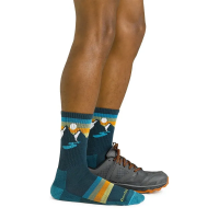 Darn Tough Men's Sunset Ridge Micro Crew Lightweight Hiking Sock - Bottle