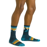Darn Tough Men's Sunset Ridge Micro Crew Lightweight Hiking Sock - Bottle