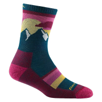 Darn Tough Women's Sunset Ledge Micro Crew Lightweight Hiking Sock - Dark Teal