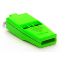Acme Tornado Slimline Pocket Whistle - Day Glow Green 