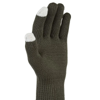 Sealskinz Hanworth - Solo Merino Liner Glove with I-Touch - One Size - Olive