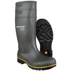 Dunlop Acifort Heavy Duty Non Safety Wellington - Green 