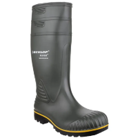Dunlop Acifort Heavy Duty Non Safety Wellington - Green 