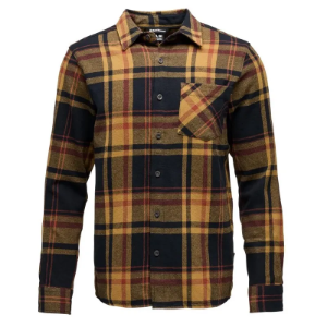 Black Diamond Men's Project Flannel - Black-Flax Plaid