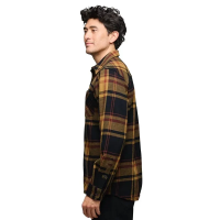Black Diamond Men's Project Flannel - Black-Flax Plaid