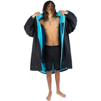 Dryrobe Advance Long Sleeve - Black / Blue