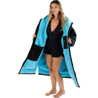 Dryrobe Advance Long Sleeve - Black / Blue