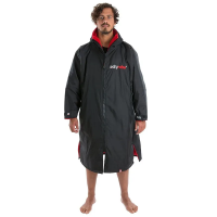 Dryrobe Advance Long Sleeve - Black / Red