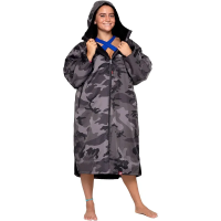 Dryrobe Advance Long Sleeve - Black Camo / Black