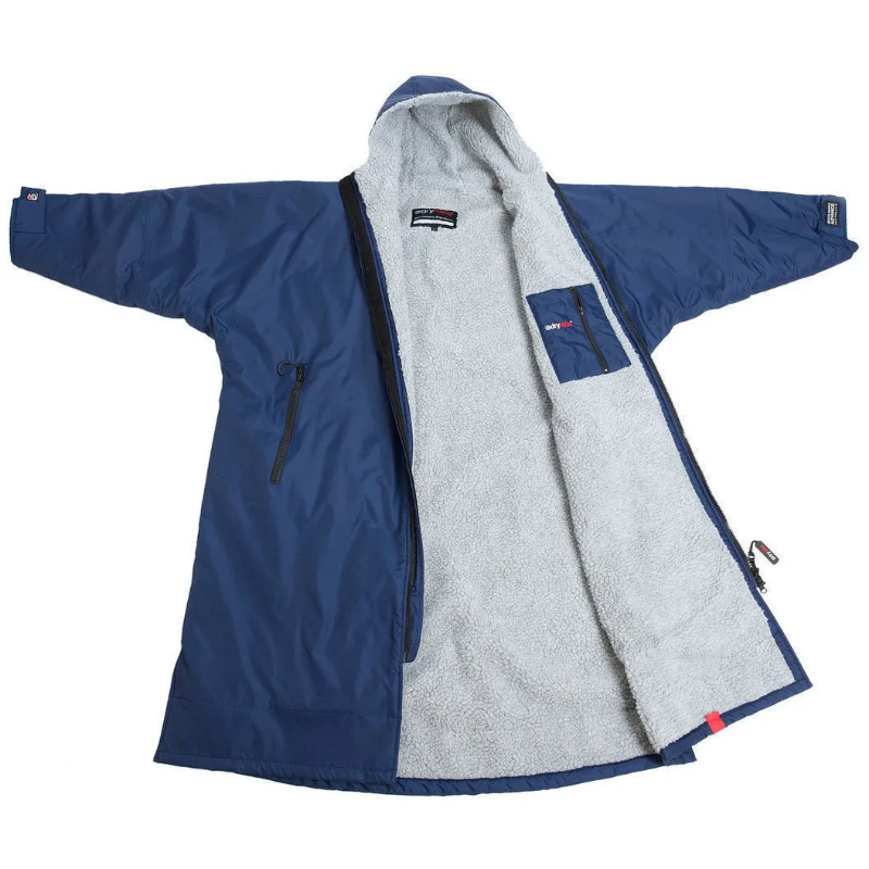 Dryrobe Advance Long Sleeve - Navy / Grey