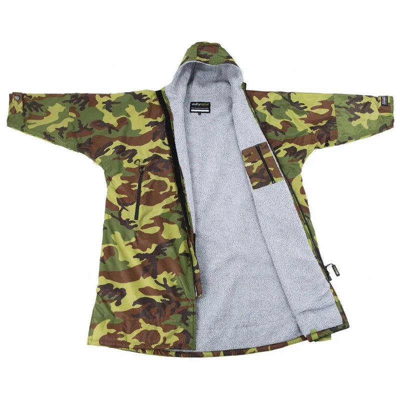 Dryrobe Advance Long Sleeve - Camo / Grey