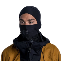 Buff Thermonet Hinged Balaclava - Solid Black