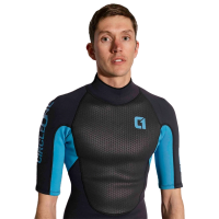 Circle One Faze 3mm Men's Summer Shorty - Black / Blue