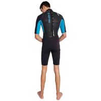 Circle One Faze 3mm Men's Summer Shorty - Black / Blue