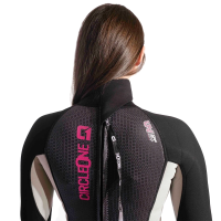Circle One Womens 3/2mm Summer Wetsuit Faze Full Length - Black / Magenta