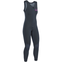 Palm Blaze Women's Longjohn - Jet Grey / Grey