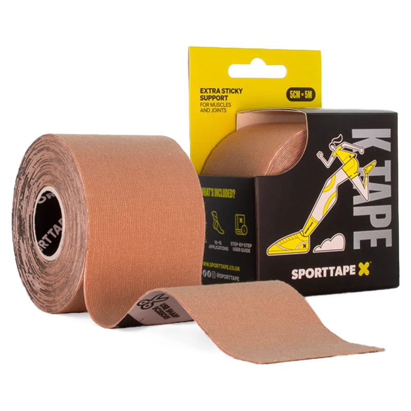 SportTape Kinesiology Tape (K Tape) - Beige